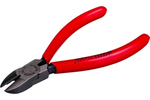 Бокорезы электромеханика, 125 мм, фосфатированные, обливные ручки KNIPEX KN-7601125, фото 1