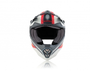 Шлем детский Acerbis IMPACT STEEL JUNIOR Red/Grey M (49-50), фото 2