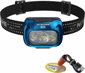 Налобный фонарь NITECORE NU31 (NU31-BL) синий, фото 2