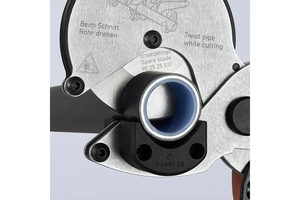 Труборез-ножницы для композитных и пластиковых труб Knipex KN-902525, Ø 26 мм, фото 10