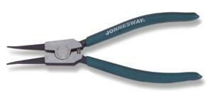 JONNESWAY AG010009 Щипцы прямые для стопорных колец с ПВХ рукоятками, разжим, 225 мм, 32-80 мм, фото 1