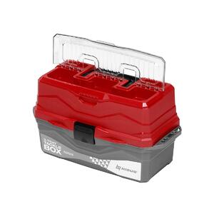 Ящик для снастей Tackle Box трехполочный красный (N-TB-3-R) NISUS, фото 2