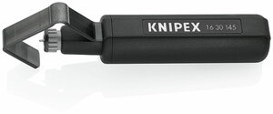 Стриппер для круглого кабеля из ПВХ, резины, силикона, тефлона (ПТФЭ), Ø 19 -40 мм, длина 150 мм, SB KNIPEX KN-1630145SB, фото 1