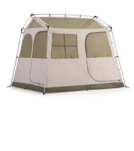 Палатка Naturehike Village 5.0 4-местная, алюминиевый каркас, снежная юбка, зеленая NH21ZP009-AGR, фото 2