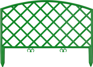 Декоративный забор GRINDA Плетень 28х320 см, зеленый 422207-G, фото 1