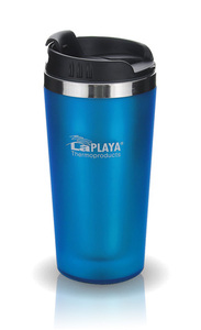 Термокружка LaPlaya Mercury Mug (0,4 литра), синяя, фото 1
