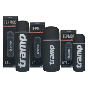 Термос Tramp Soft Touch 1,2 л (серый), фото 3