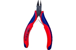 Бокорезы для электроники, острая головка, 115 мм, 2-комп ручки…2 KNIPEX KN-7742115, фото 3