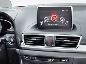 Рамка InCar для UMS MAZDA 3, Axela 2014-2019, 9", фото 5