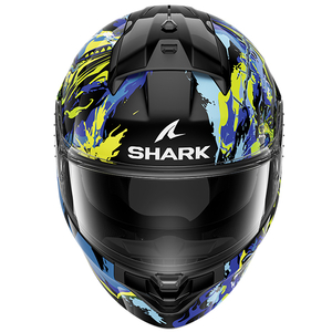 Шлем Shark RIDILL 2 RAGING BEAST Black/Blue/Green (XXL), фото 2