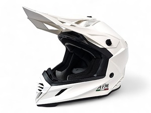 Шлем AiM RH855(Fiber Glass) White Glossy (XXXL)