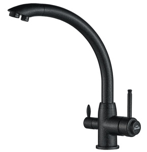 Смеситель для кухни ZORG Steel Hammer SH 699 BLACK (SH 699 BLACK), фото 1