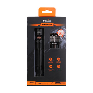 Фонарь Fenix тактический PD35R ACE + CL01 черный, фото 9