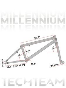 Велосипед Tech Team Millennium 20"х20,8"фиолетовый  2025, фото 4