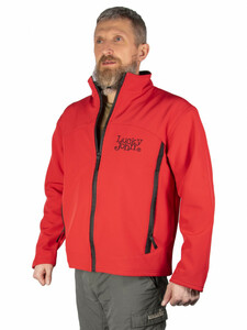 Куртка Lucky John SOFTSHELL 04 (красный  р.XL), фото 3