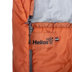 Спальный мешок TORO Wide 200R (220Х90, правый, стратекс, оранжевый) (T-HS-SB-TW-200R) Helios, фото 2