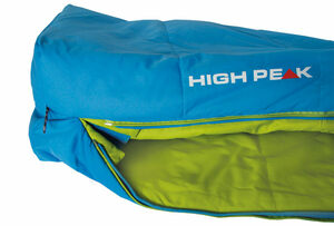 Мешок спальный High Peak Hyperion 1L голубой/зеленый, 82х225см, 1275 г, 23365, фото 3