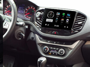 Lada Vesta (CITY Incar ADF-6303) Bluetooth, 2.5D экран, CarPlay и Android Auto, 9 дюймов, фото 4