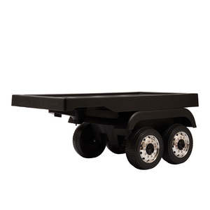 Прицеп ToyLand для детского грузовика Truck HL 358, черный, фото 1