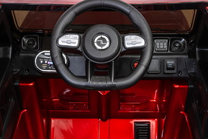 Детский автомобиль Toyland Mercedes-Benz  G63  (высокая дверь) 4x4 красный, фото 8