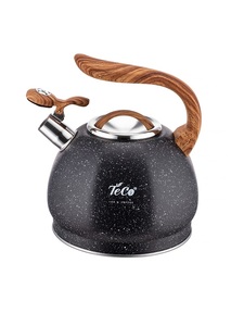 Чайник для плиты TECO TC-122-B, нержавейка, 3,0 л со свистком, фото 1