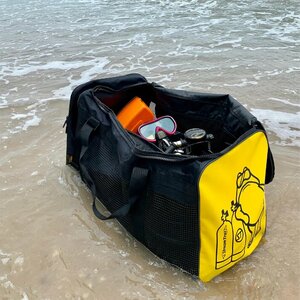 Сетчатая сумка для мокрого снаряжения Stream Trail Mesh Gear Bag Onyx, фото 4