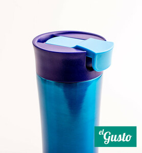 Термокружка El Gusto Gradient (0,47 литра), синяя, фото 11