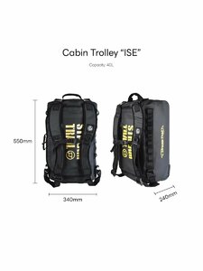 Сумка влагозащитная на колесах Stream Trail Cabin Trolley Izumo BK/Black ST-026606, фото 5