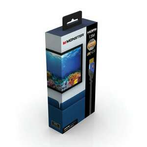 HDMI Кабель, Monster Cable Essentials,  8К, UHS, Cobalt, 1.5m, фото 5