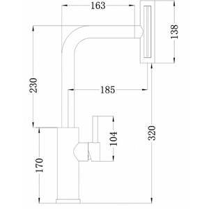 Смеситель для кухни ZORG Steel Hammer (SH 092 PVD GRAFIT) Графит, фото 2