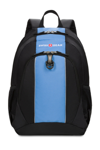 Рюкзак Swissgear, чёрный/голубой, 32х14х45 см, 20 л, фото 8