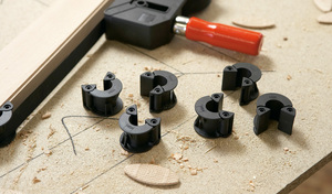 Уголки BESSEY адаптируемые для подгонки углов 60° - 180°, 6 шт, для ленточных зажимов BAN 400/700 BVE, фото 2