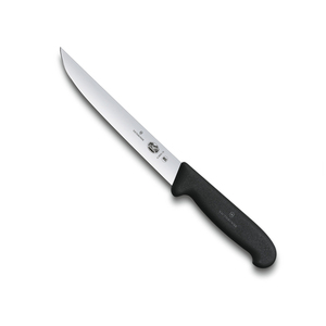 Нож Victorinox разделочный, лезвие 15 см узкое, черный, фото 1
