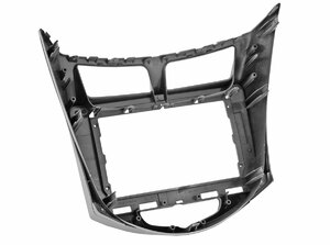 Рамка InCar для UMS HYUNDAI Solaris 2011-2017, 10" SILVER, фото 3