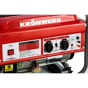 Генератор бензиновый LK 3500, 2.8 кВт, 230 В, бак 15 л, ручной старт Kronwerk, фото 2