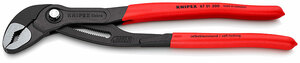 COBRA Клещи переставные, зев 70 мм, длина 300 мм, фосфатированные, обливные ручки KNIPEX KN-8701300