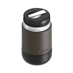 Термос для еды из нерж. стали тм THERMOS TS3029 BK с ложкой 0,5L, фото 3