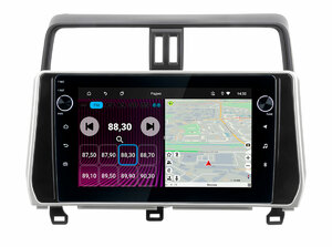 Toyota LC Prado 150 17-20 (Android 10) DSP 9"