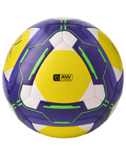 Мяч футбольный Jögel Primero Kids №4, белый/фиолетовый/желтый, фото 4