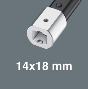 Ключ динамометрический регулируемый для насадок WERA WE-075654, Click-Torque X 4, 14x18 мм, 40-200 Нм, 480 мм, левая/правая резьба, фото 6