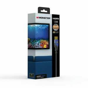 HDMI Кабель, Monster Cable Essentials,  8К, UHS, Cobalt, 1.5m, фото 7