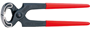 Кусачки торцевые плотницкие, 225 мм, фосфатированные, обливные ручки KNIPEX KN-5001225