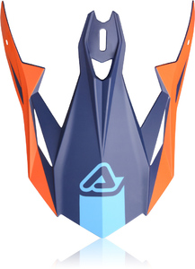 Козырёк Acerbis для шлема X-TRACK Orange/Blue, фото 1