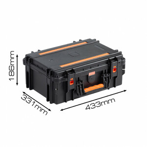 Кейс защитный OffRoadTeam серия Pilgrim модель ORT-P382615, внутренние размеры 377*260*150мм объем 14,7л, IP67, фото 2