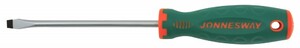 JONNESWAY D71S5150 Отвертка стержневая шлицевая ANTI-SLIP GRIP, SL5.5х150 мм