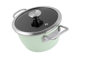 Кастрюля с крышкой Vitrinor Nordic Mint 20, фото 2