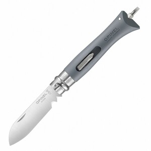 Нож Opinel №09 DIY, нержавеющая сталь, сменные биты, серый, блистер, фото 2
