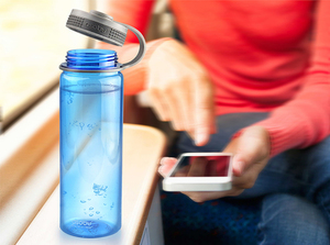 Бутылка спортивная Asobu Pinnacle (0,72 литра), голубая, фото 3