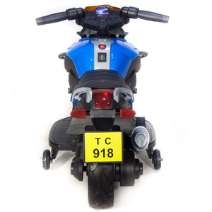 Детский мотоцикл Toyland Minimoto JC918 Синий, фото 5