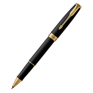Parker Sonnet Core - Matte Black GT, ручка-роллер, F, BL, фото 4